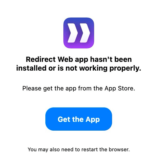 Redirect Web hata katmanı